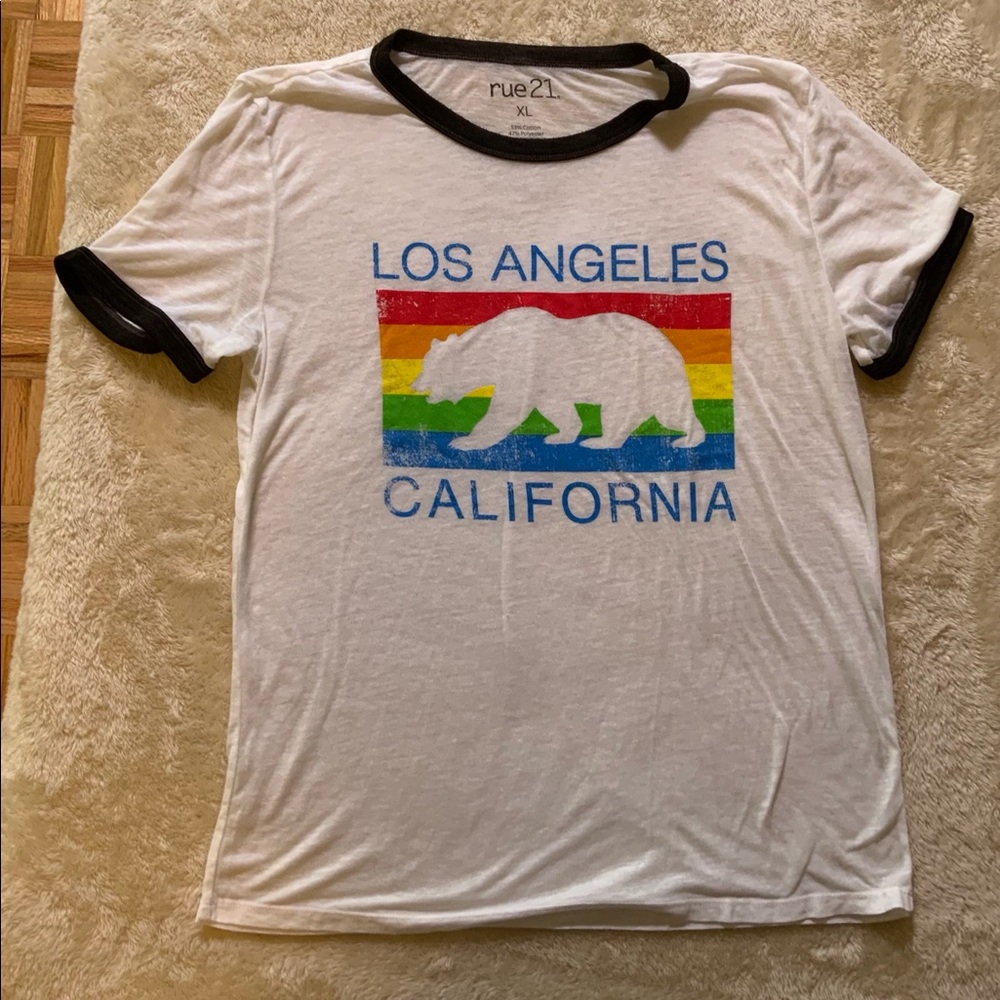 Ringer, sheer T-shirts